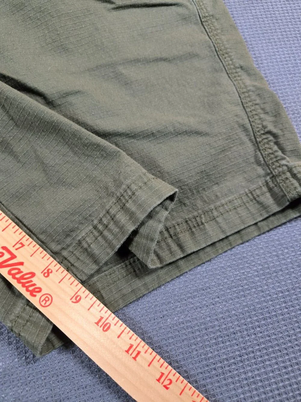 Weatherproof Cargo Shorts Mens Size 36 Alpine Olive 6-Pocket